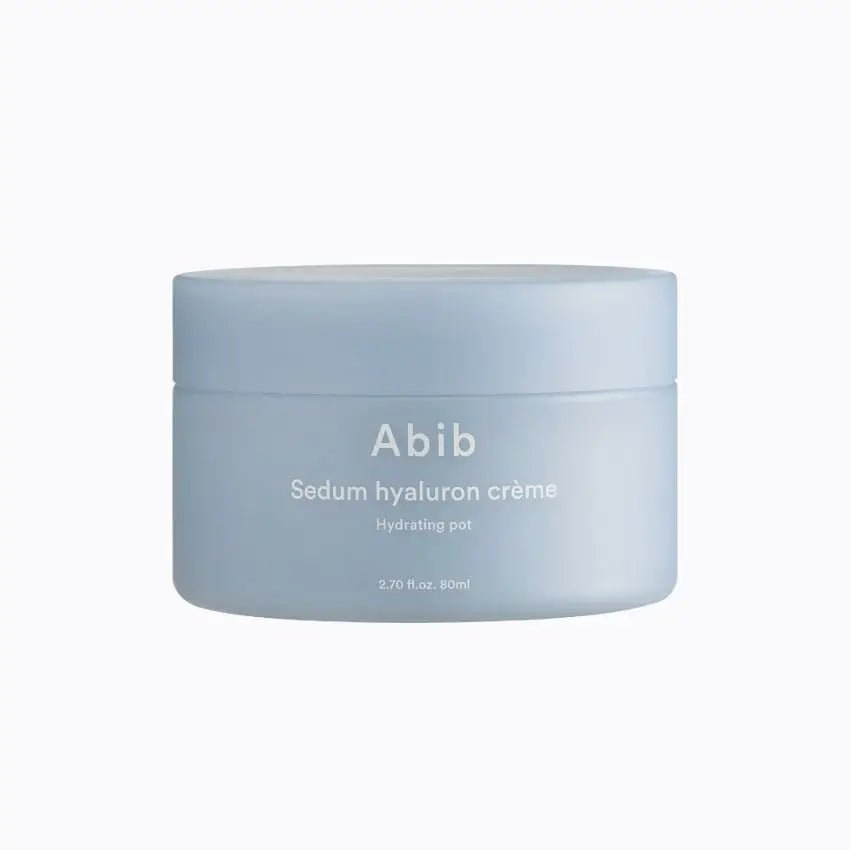 Abib Sedum Hyaluron Crème Hydrating Pot 80ml Moisturizer for Deep Hydration - 80ml