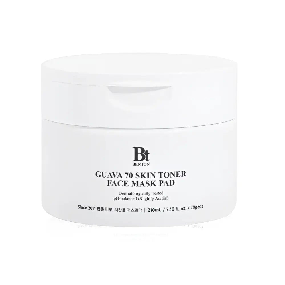 Benton Guava 70 Skin Toner Face Mask Pad 210ml 70pcs - 210ml - Toner Pads