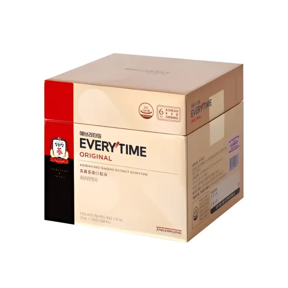 Jung Kwan Jang Korean Red Ginseng EveryTime 10mg 100 Packs - Red Ginseng