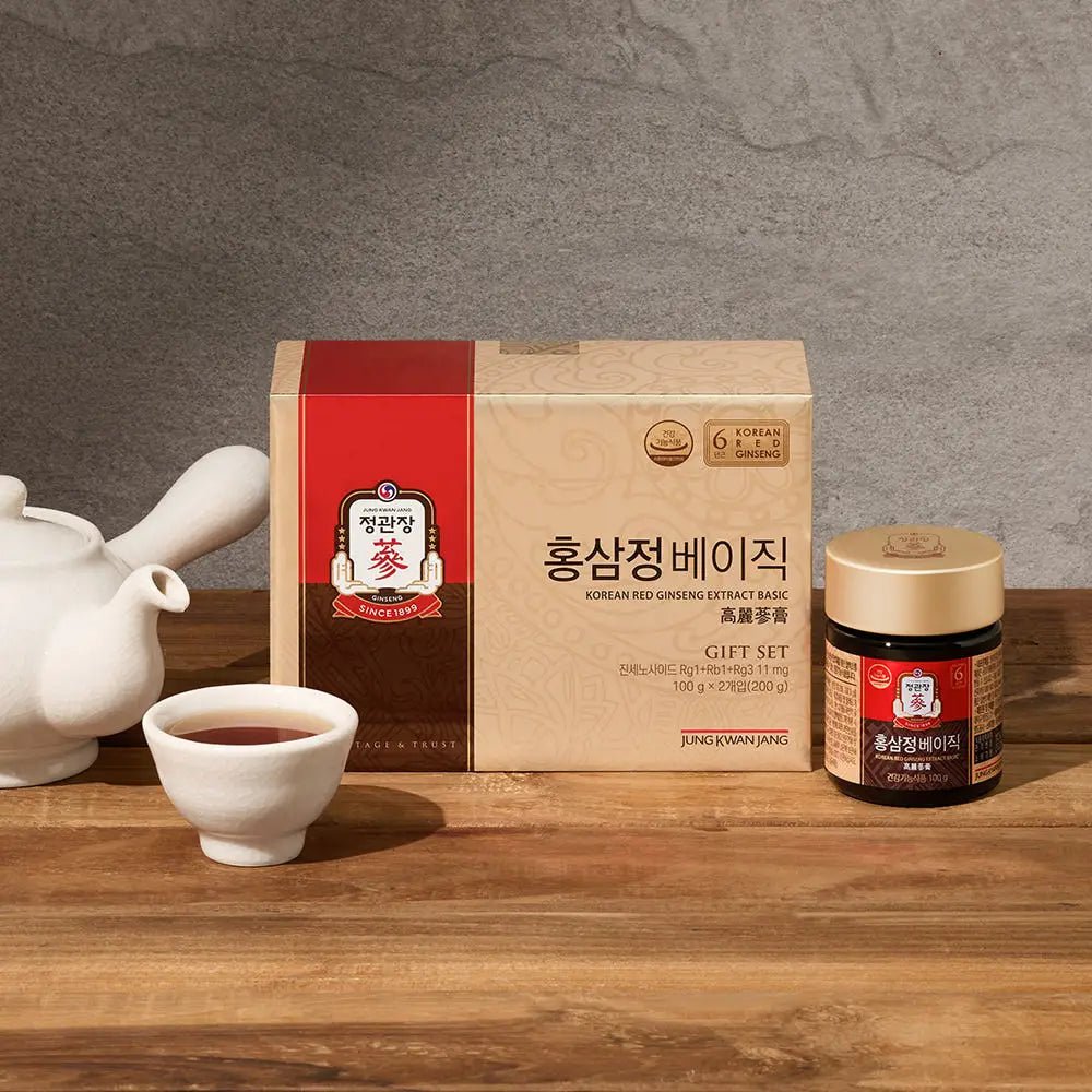 Jung Kwan Jang Korean Red Ginseng Extract Basic 100g*2ea - Red Ginseng