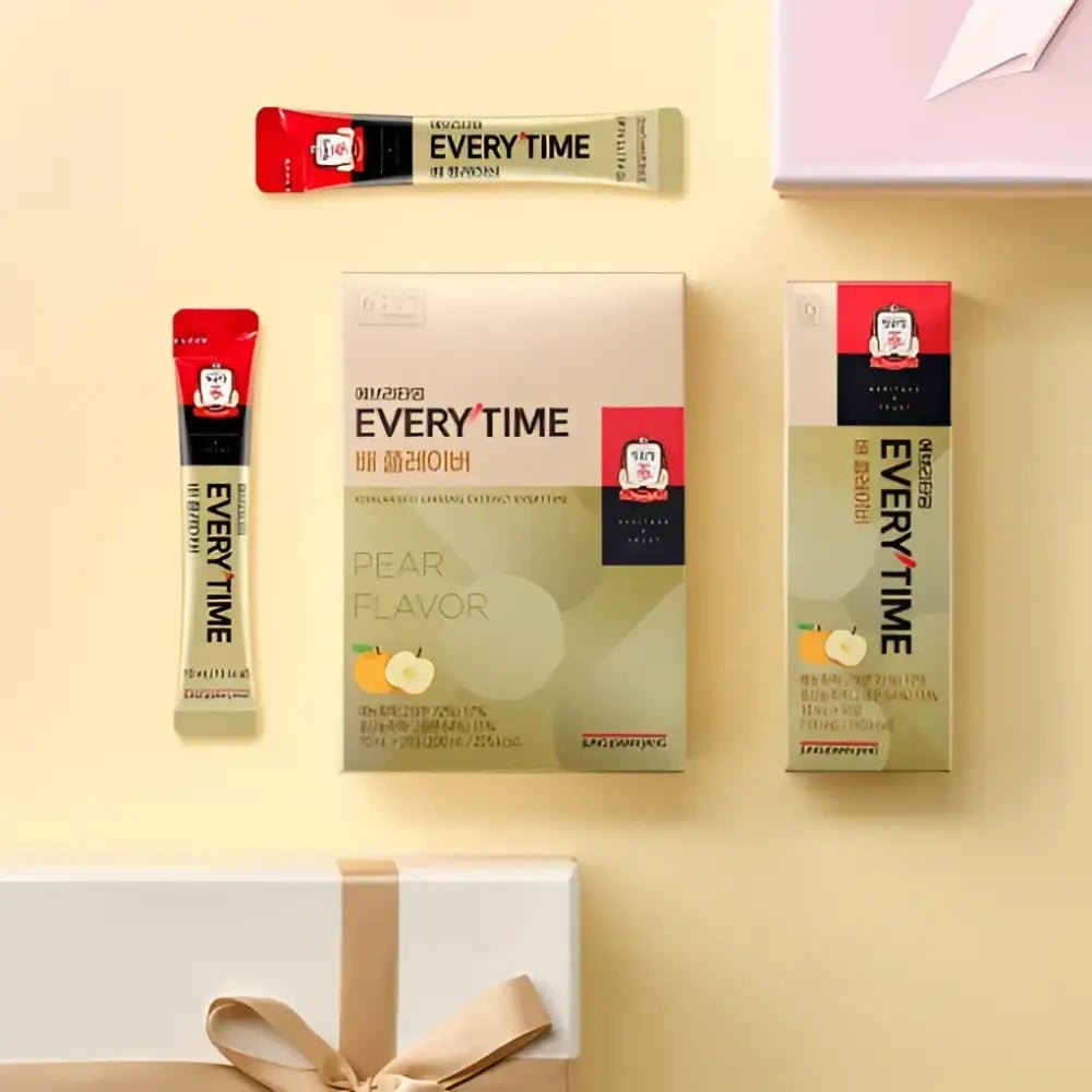 Jung Kwan Jang Korean Red Ginseng Extract Pear Flavor 10ml 20 Sticks - Red Ginseng