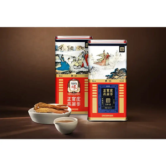 Jung Kwan Jang Korean Red Ginseng Legacy Root Good Grade 20ji 300g - Ginseng Roots
