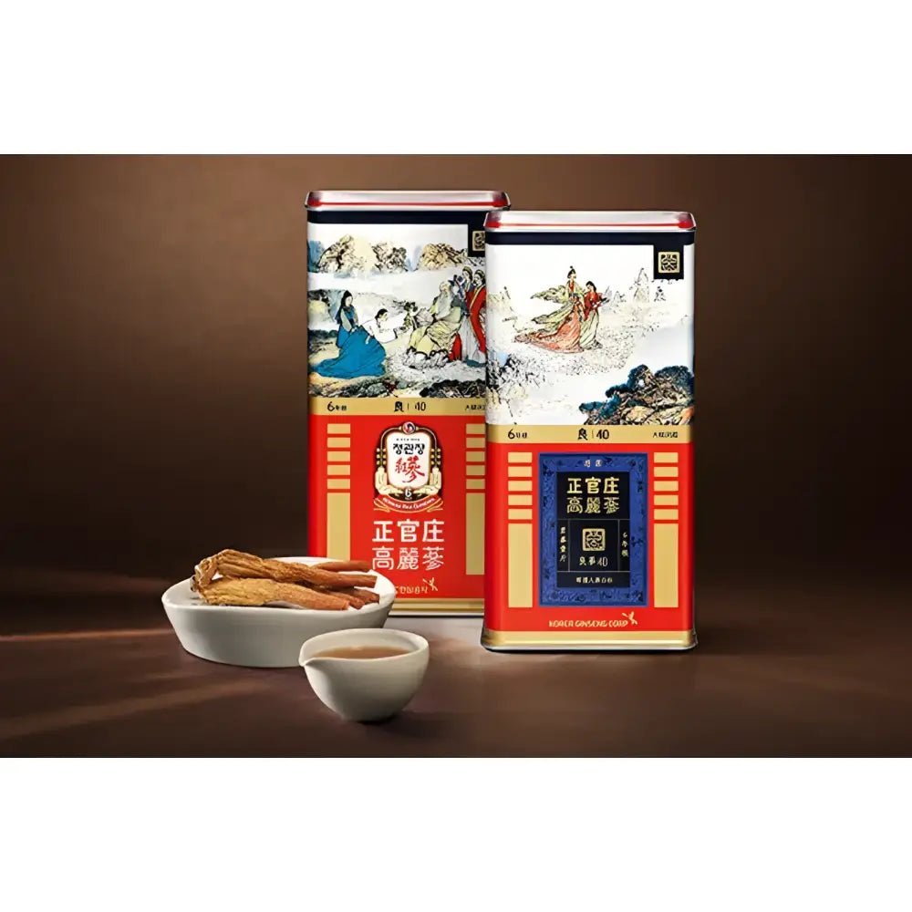Jung Kwan Jang Korean Red Ginseng Legacy Root Good Grade 40ji 300g - Ginseng Roots