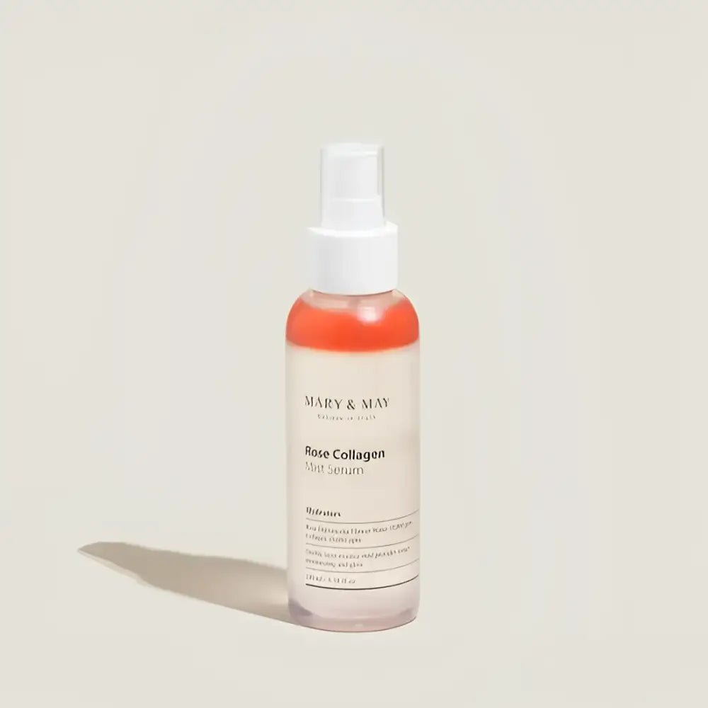 Mary&May Rose Collagen Mist Serum 100ml for Glowing Skin - 100ml