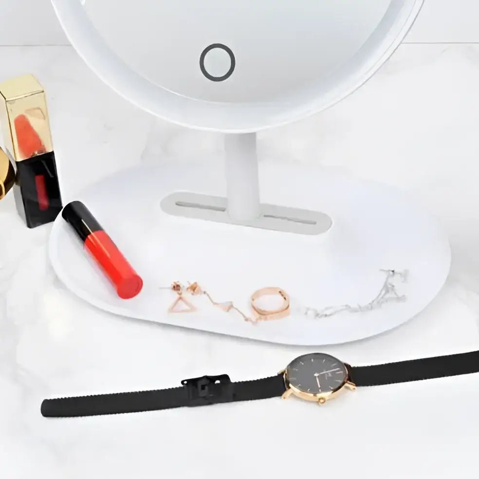 Mooas Beauty Ring LED Mirror with USB and Battery Options - Makeup Mirrors