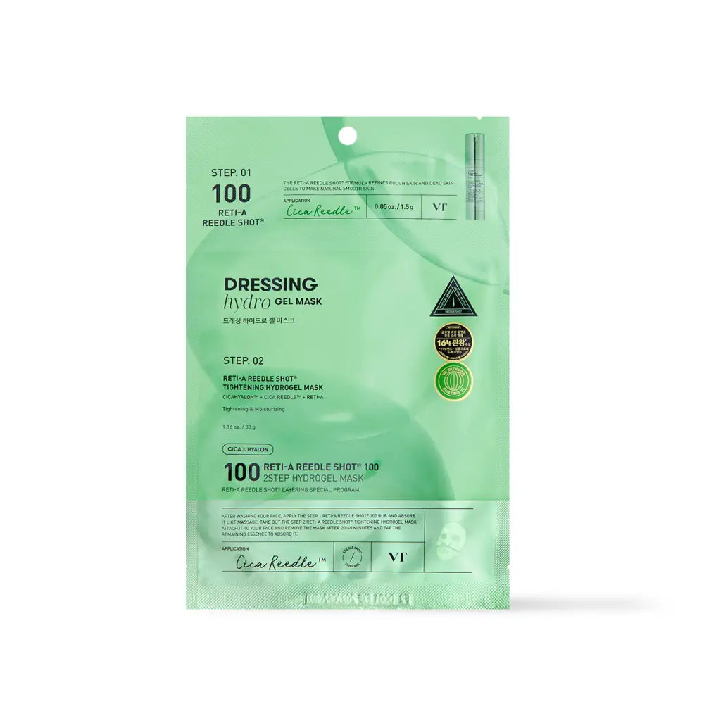 Reti A Reedle Shot 100 Two Step Hydrogel Mask One Pack - 1ea