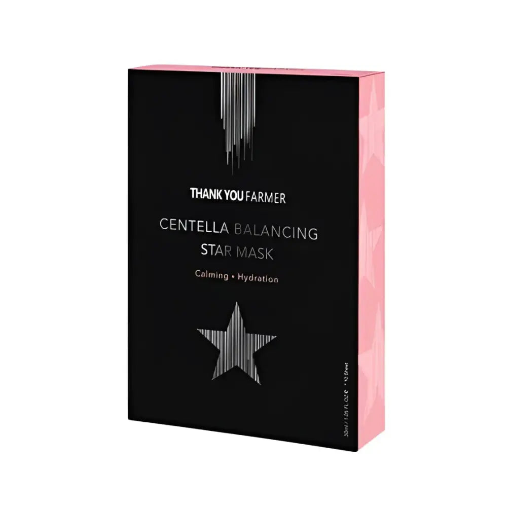 Thank You Farmer Centella Balancing Star Mask 30ml X 10ea - Facial Mask