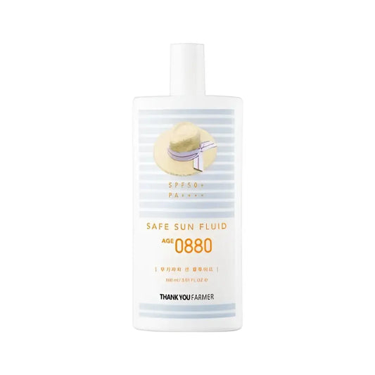 Thank You Farmer Safe Sun Fluid SPF50 PA Plus 100ml - Sunscreen