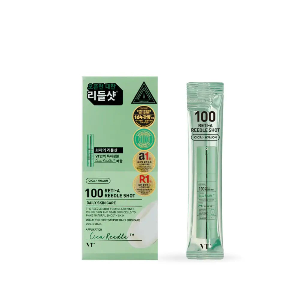 VT Cosmetics Reti A Reedle Shot Serum Pore Care 100 - 10ea