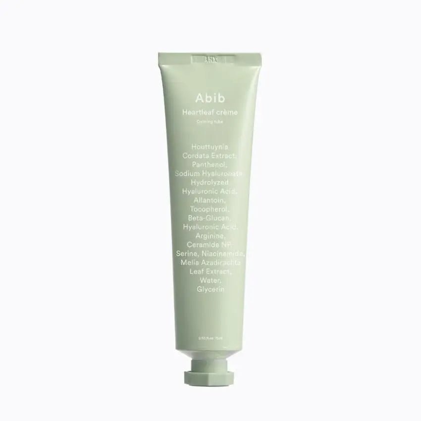 Abib Heartleaf Crème Calming Tube 75ml Moisturizer for Soothing Skin - 75ml