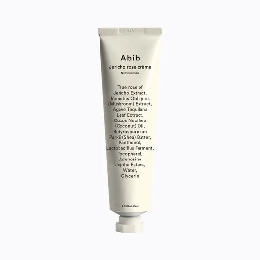 Abib Jericho Rose Crème Nutrition Tube 75ml Moisturizer for Intense Hydration - 75ml