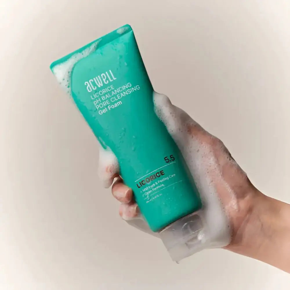Acwell Licorice PH Balancing Pore Cleansing Gel Foam - Cleansing Foam