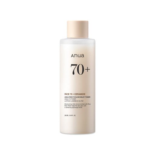 Anua Rice 70 Glow Milky Toner 250ml for Radiant Skin - Korean Beauty US