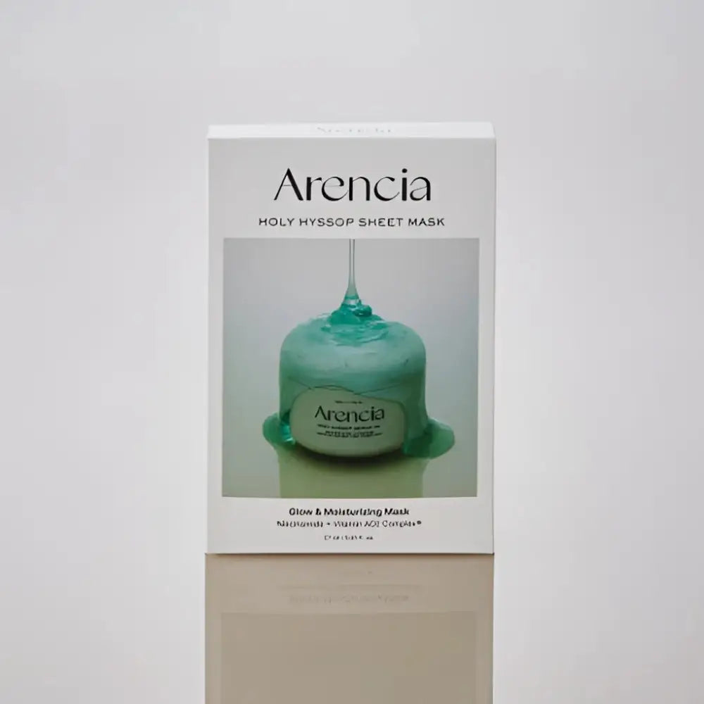 Arencia Holy Hyssop Sheet Mask Pack 27ml 5ea Hydrating - Facial Mask