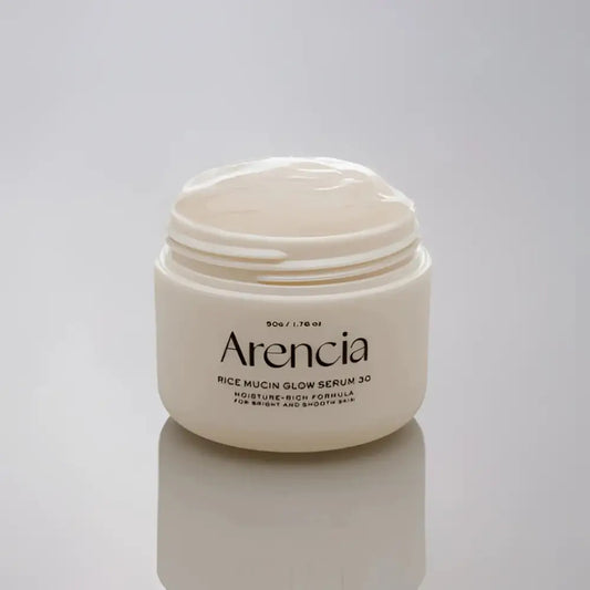 Arencia Rice Mucin Glow Serum Radiant Glassy Skin Hydration - serum