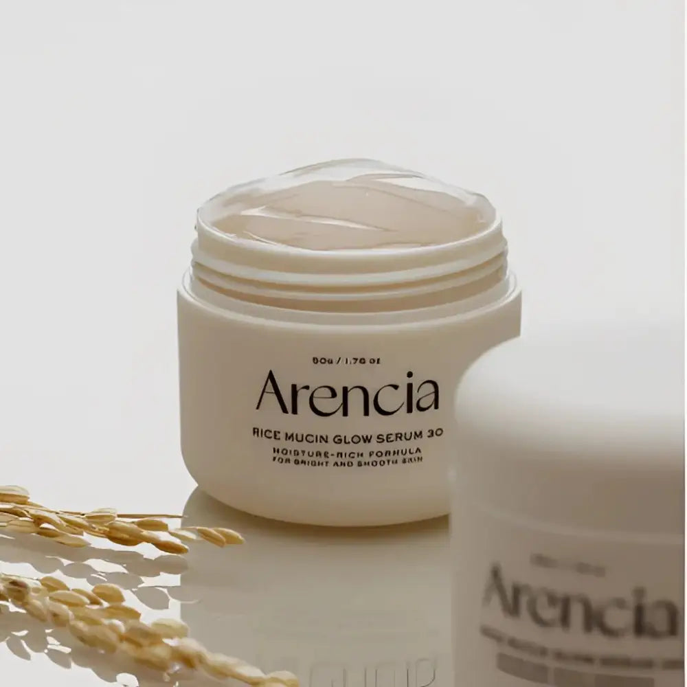 Arencia Rice Mucin Glow Serum Radiant Glassy Skin Hydration - serum