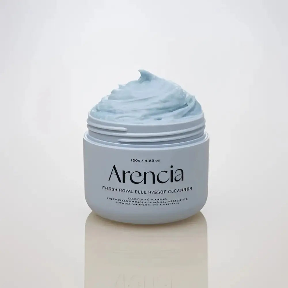 Arencia Royal Blue Hyssop Cleanser With Rice Mochi Texture - Cleanser