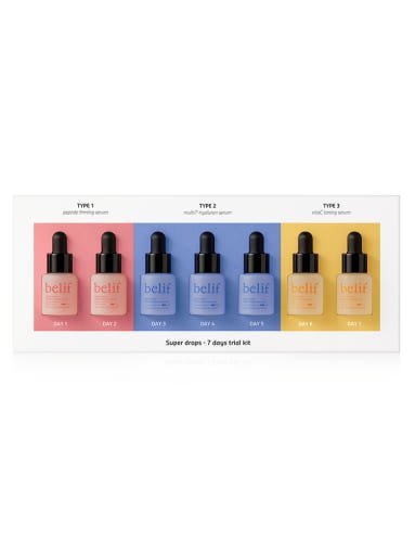 belif Super Drops 7 Days Trial Kit 6ml*7ea - Korean Beauty US