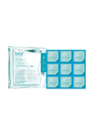 belif Super Drops Multi - 7 Hyaluronic Frozen Serum 5ml*9 Capsules - Korean Beauty US