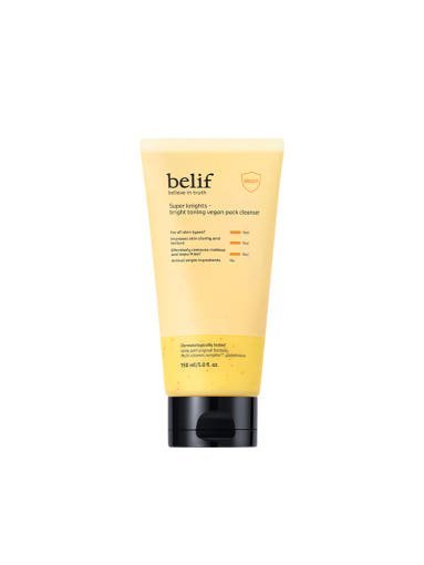 belif Super Knights Bright Toning Vegan Pack Cleanser 150ml - Korean Beauty US