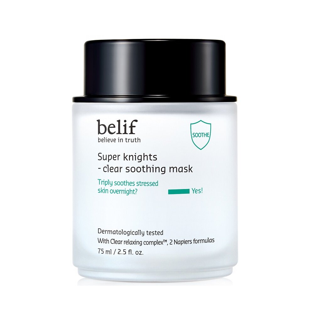 belif Super Knights Clear Soothing Mask 75ml - Korean Beauty US