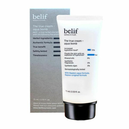 belif The True Cream Aqua Bomb tube 75ml - Korean Beauty US