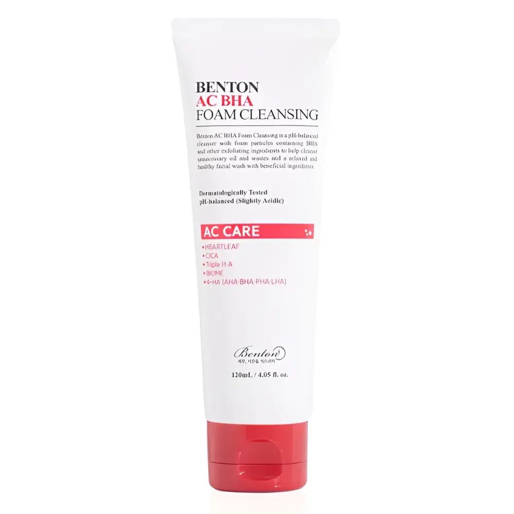 Benton AC BHA Foam Cleansing 120ml - 120ml - Cleansing Foam