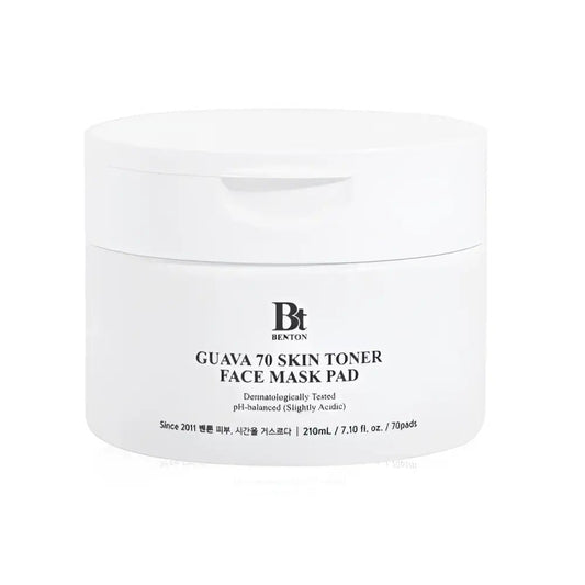 Benton Guava 70 Skin Toner Face Mask Pad 210ml 70pcs - 210ml - Toner Pads