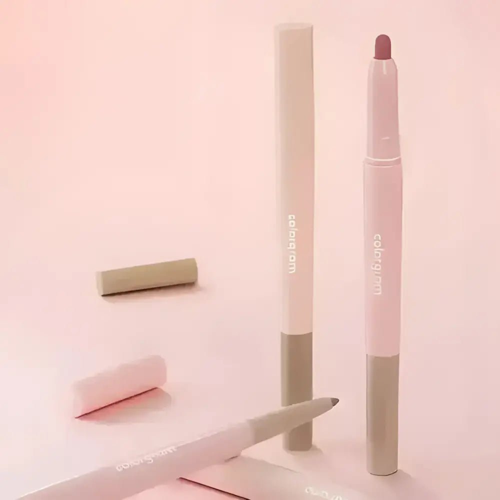 Colorgram All In One Overlip Maker 0.7g Dual Sided Lip Pencil - 05 Cool Rose