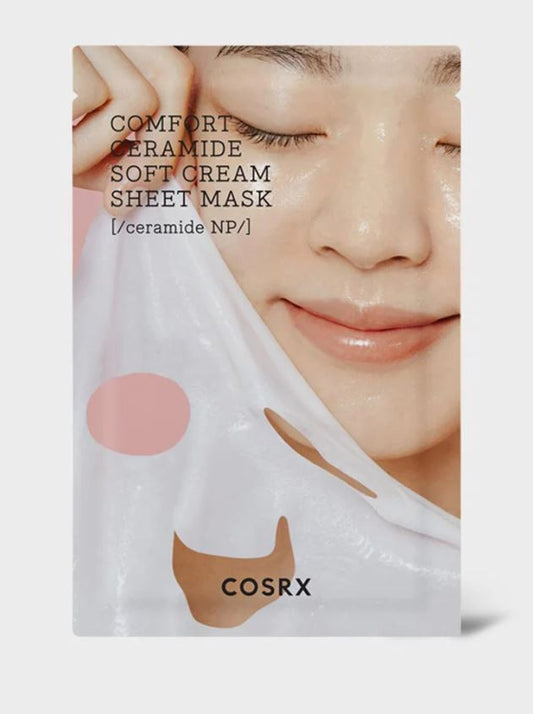 Cosrx Balancium Comfort Ceramide Soft Cream Sheet Mask 26g - Korean Beauty US