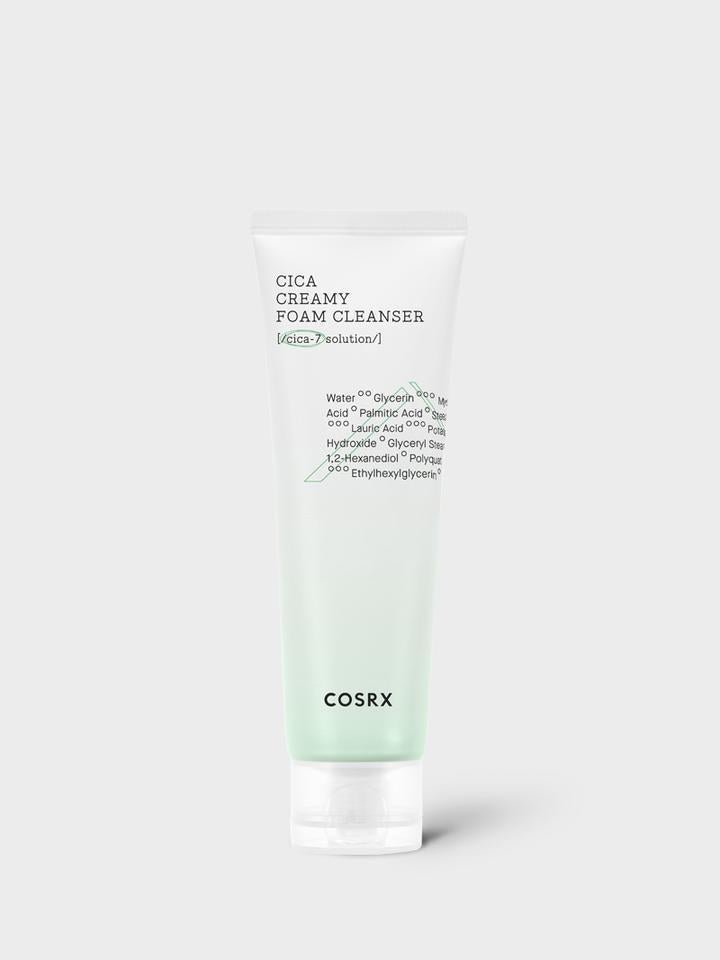 Cosrx Pure Fit Cica Creamy Foam Cleanser 150ml - Korean Beauty US