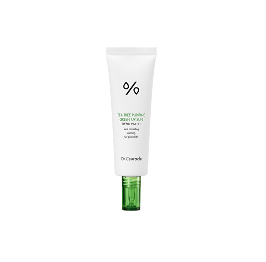 Dr. Ceuracle Tea Tree Purifine Green Up Sun SPF50 PA++++ 50ml Sunscreen - Korean Beauty US