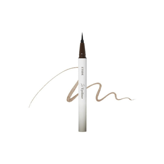 Etudehouse 2X Tinting Eyeliner 02 Natural Light Brown - Korean Beauty US