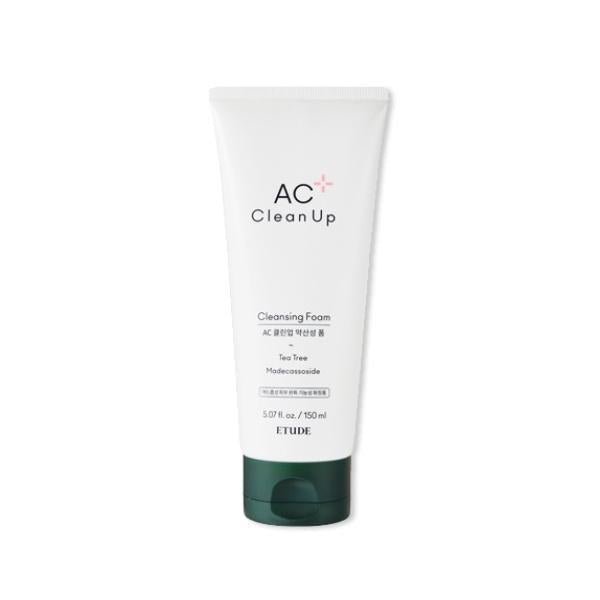 EtudeHouse AC Clean Up Cleansing Foam 150ml for Acne Care - Korean Beauty US