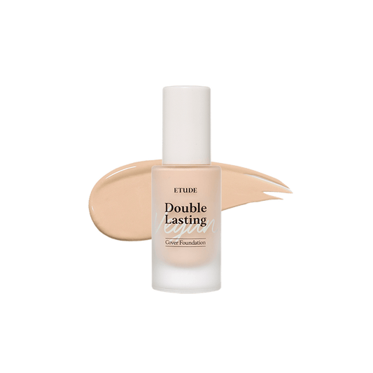 Etudehouse Double Lasting Vegan Cover Foundation 30g No.23N1 Sand - Korean Beauty US