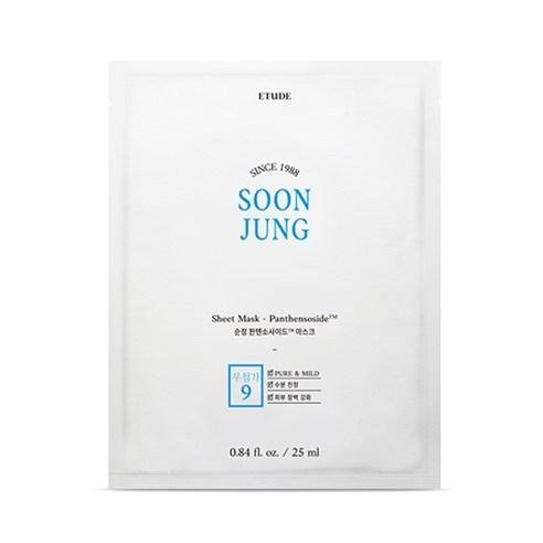 EtudeHouse SoonJung Mask Panthensoside 10 Sheets for Hydration - Korean Beauty US