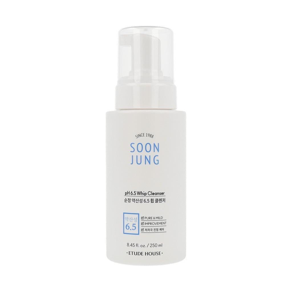 EtudeHouse SoonJung pH 6.5 Whip Cleanser 250ml for Sensitive Skin - Korean Beauty US