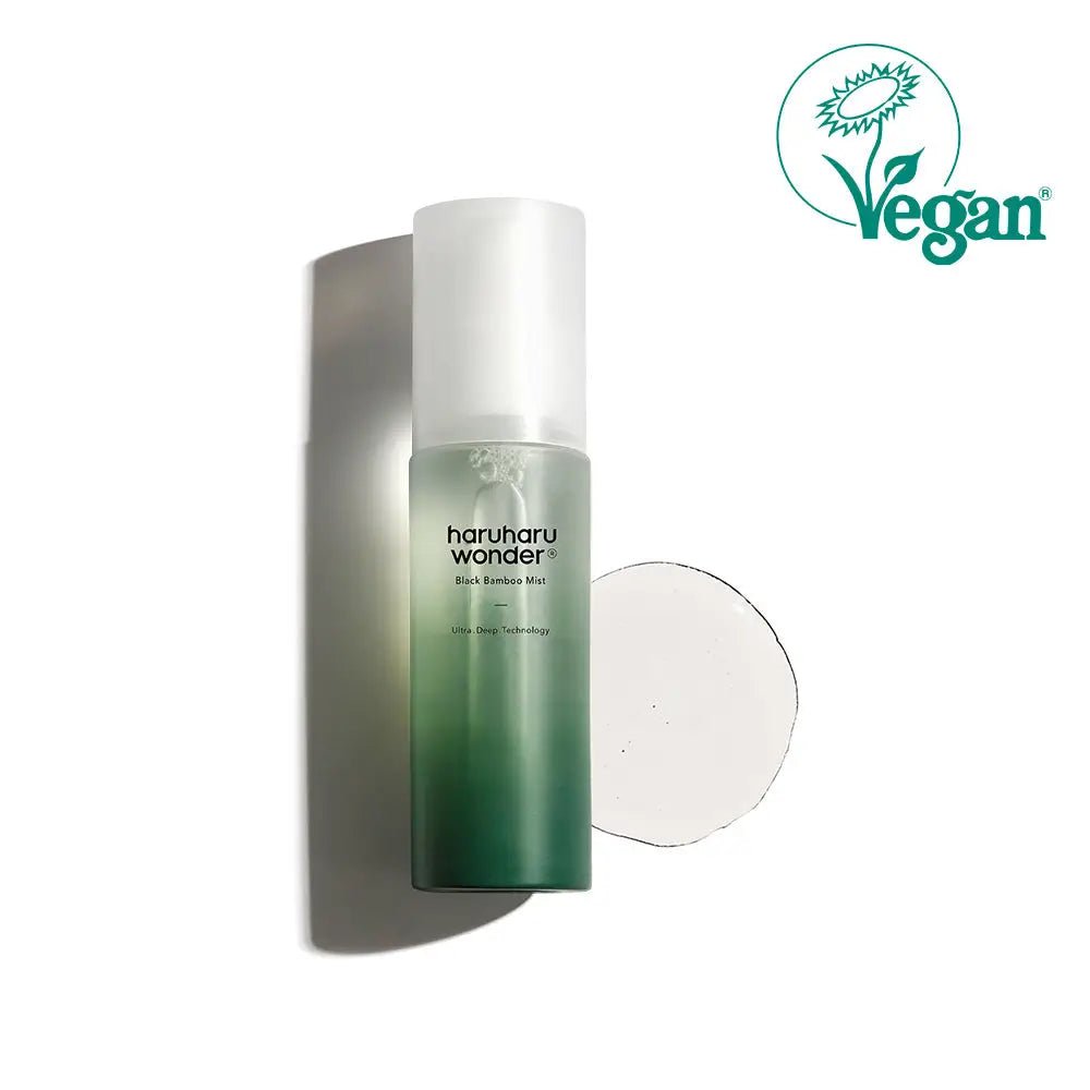 Haruharu Wonder Black Bamboo Mist 80ml Hydrating Spray for All Skin Types - 80ml