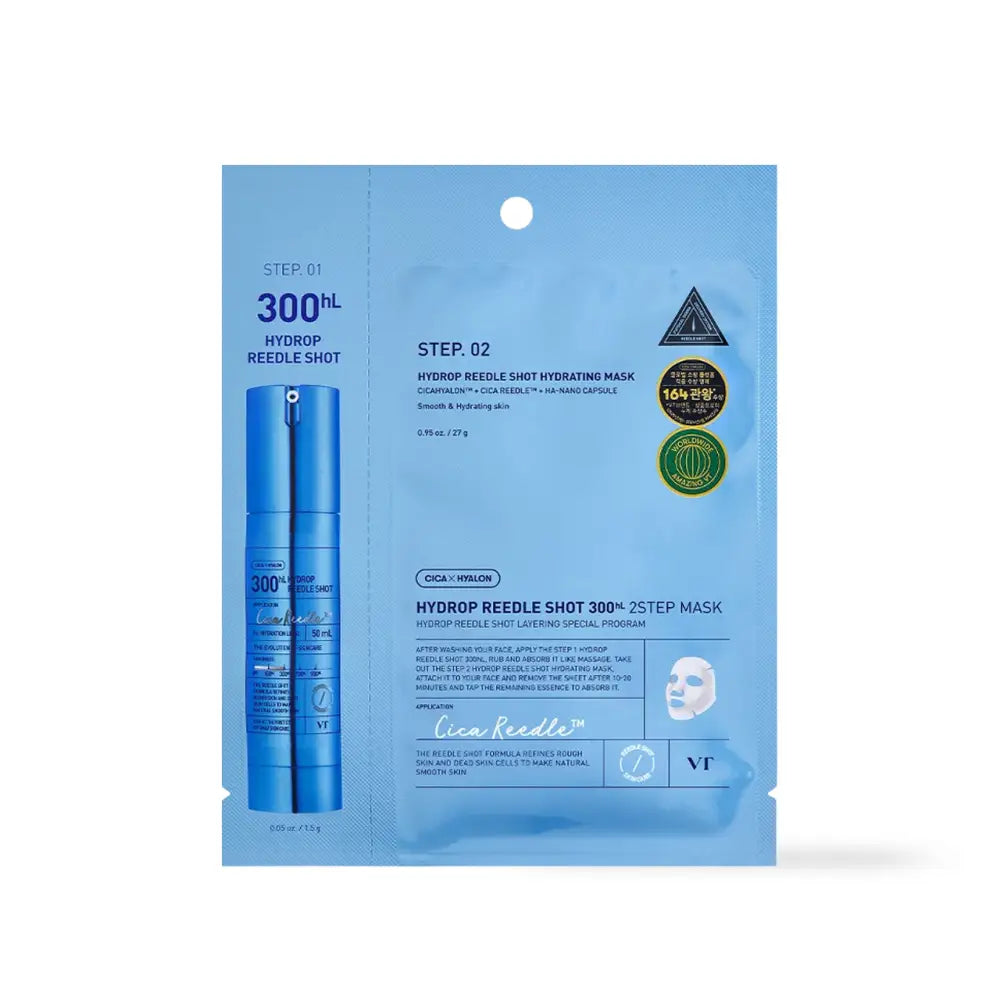 Hydro Reedles Shot 300HL Two Step Mask Glow VT Cosmetics - 300hl
