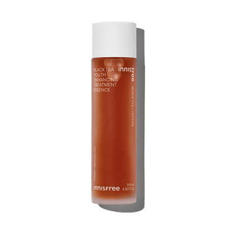 innisfree Black Tea Youth Enhancing Treatment Essence 145ml (BLACK TEA + PEPTIDE) - Korean Beauty US