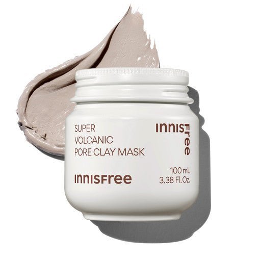 innisfree Super Volcanic Pore Clay Mask 100ml (Pore Clearing Solution) - Korean Beauty US