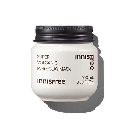 innisfree Super Volcanic Pore Clay Mask 100ml (Pore Clearing Solution) - Korean Beauty US