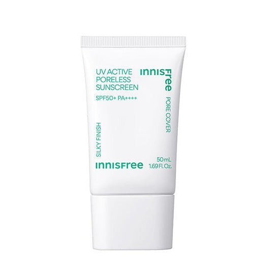 innisfree UV Active Poreless Sunscreen 50ml SPF50+ PA++++ - Korean Beauty US