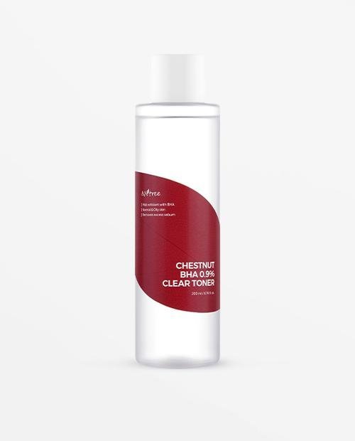 Isntree Chestnut BHA 0.9% Clear Toner 200ml for Smooth Skin - Korean Beauty US