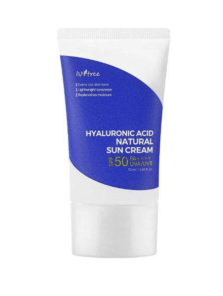 Isntree Hyaluronic Acid Natural Sun Cream 50ml SPF50 Plus - Korean Beauty US