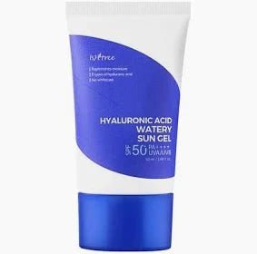 Isntree Hyaluronic Acid Watery Sun Gel 50ml for Moisture and UV Protection - Korean Beauty US