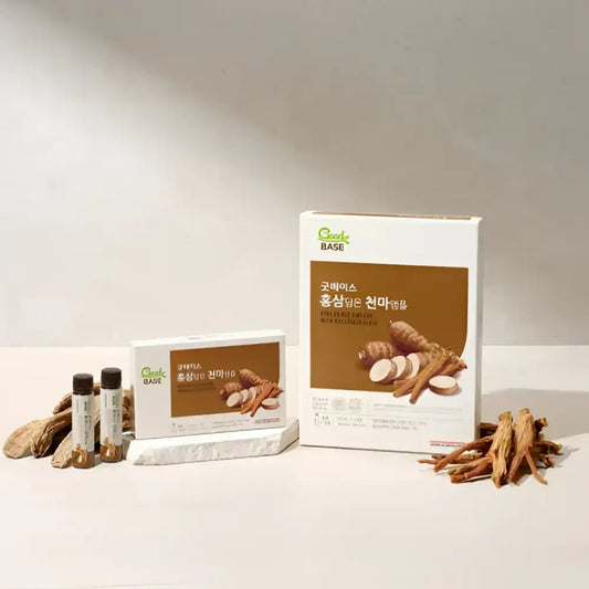 Jung Kwan Jang Goodbase Red Ginseng Cheonma Ampoule 25ml 14ea - Red Ginseng