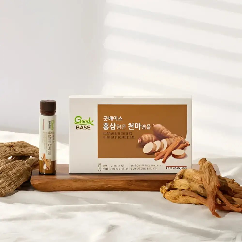 Jung Kwan Jang Goodbase Red Ginseng Cheonma Ampoule 25ml 14ea - Red Ginseng