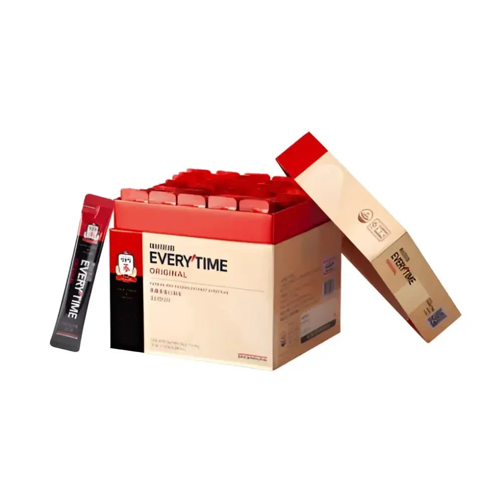 Jung Kwan Jang Korean Red Ginseng EveryTime 10mg 100 Packs - Red Ginseng