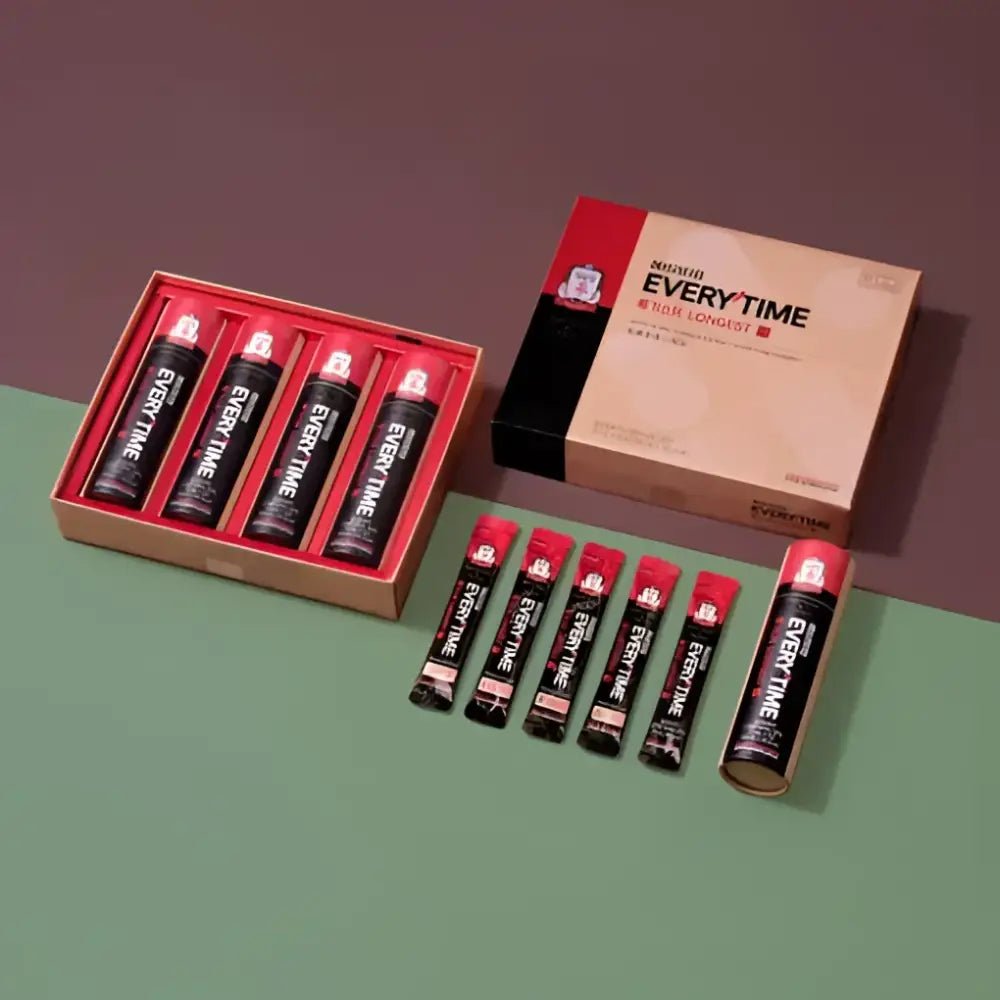 Jung Kwan Jang Korean Red Ginseng Extract Every Time LONGEST 10mg 20ea - Red Ginseng